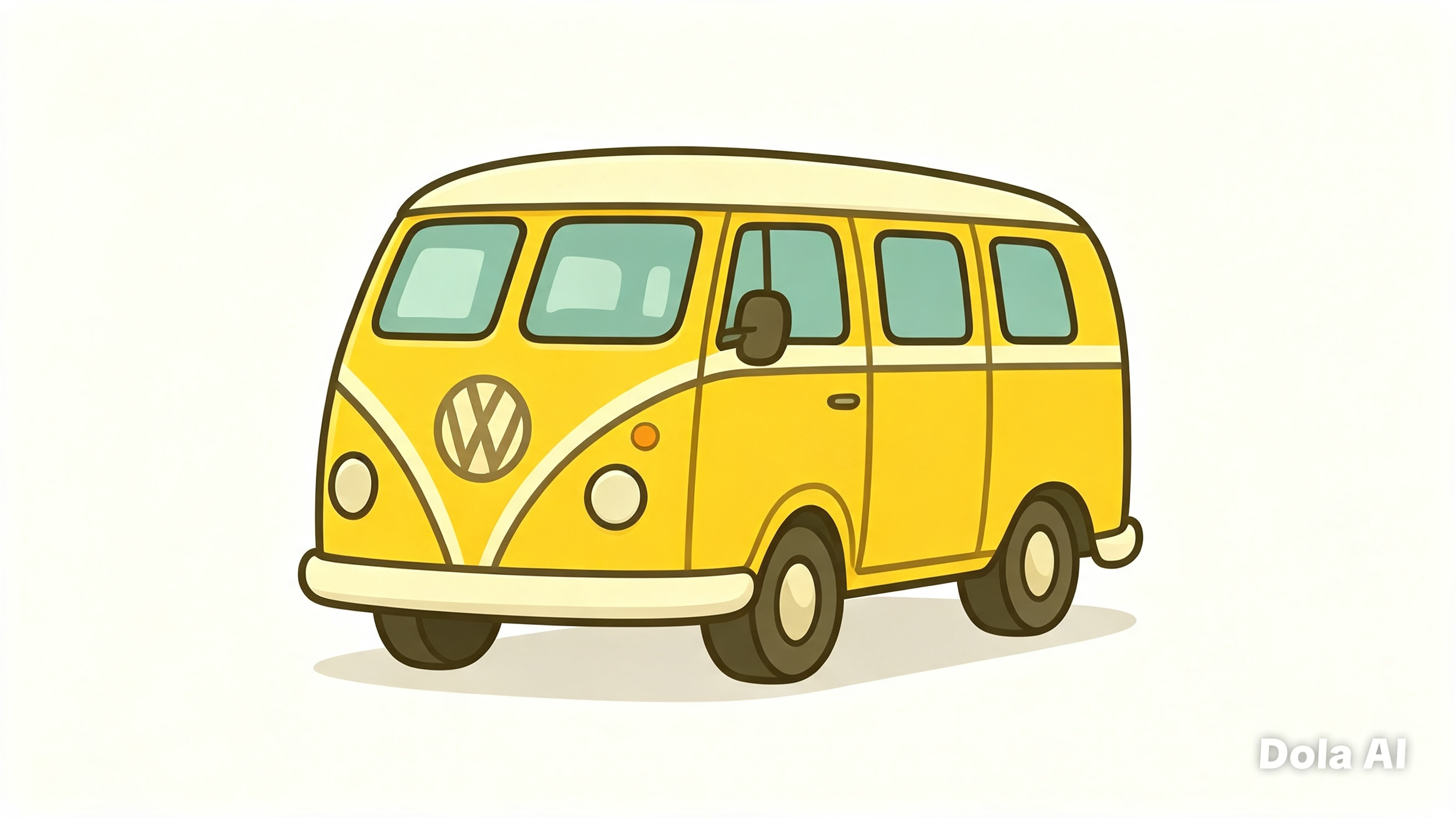 Our trusty camper van